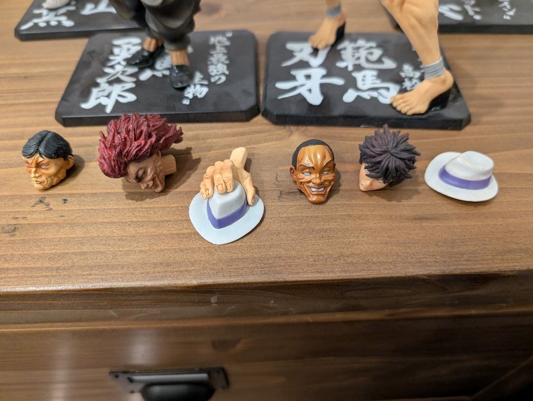 バキ フィギュア　4体セット