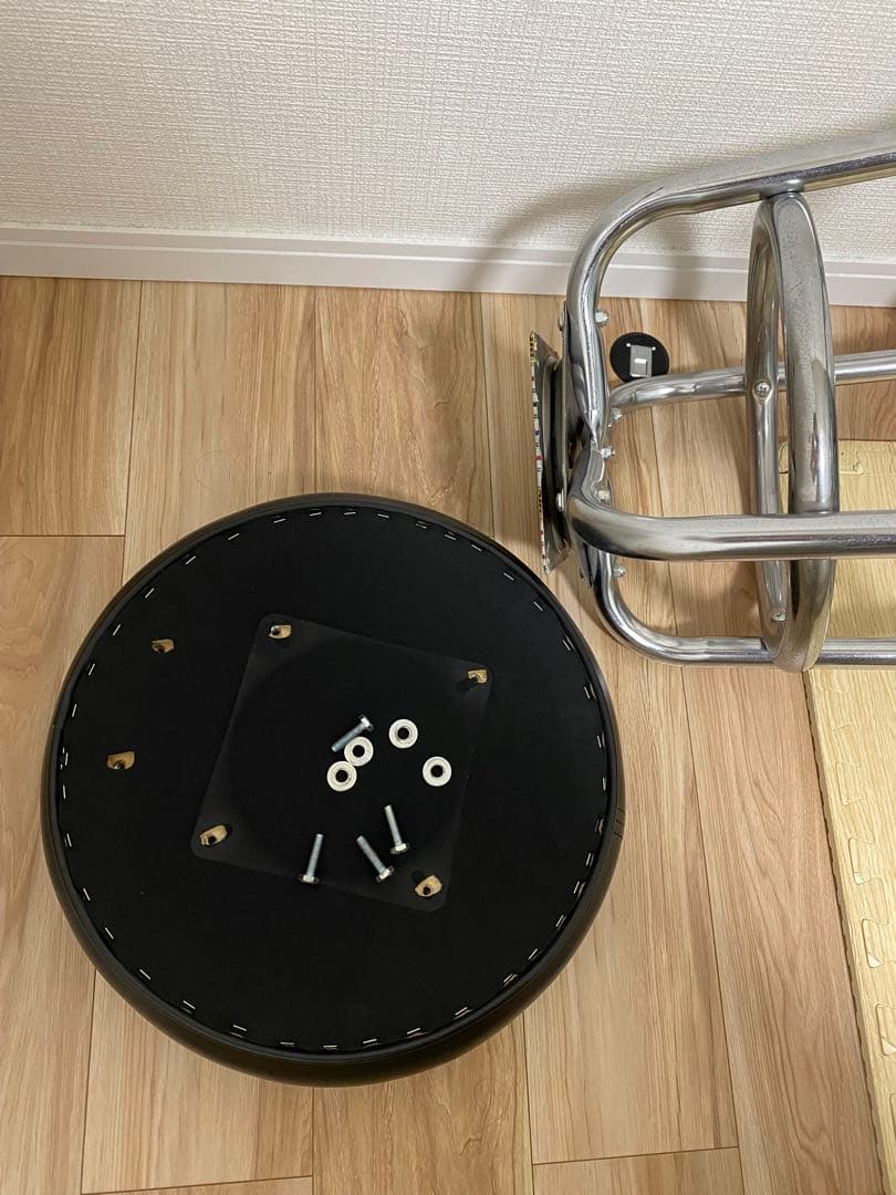 ロックンソック　スツール　タワー　黒　改造品　中古品