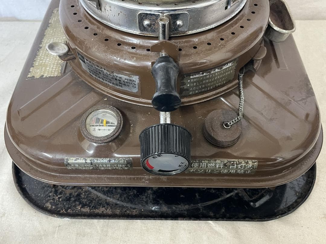 【ニッセン】 OEM東芝のストーブ KAW-50HS ダークブラウン 動作確認済