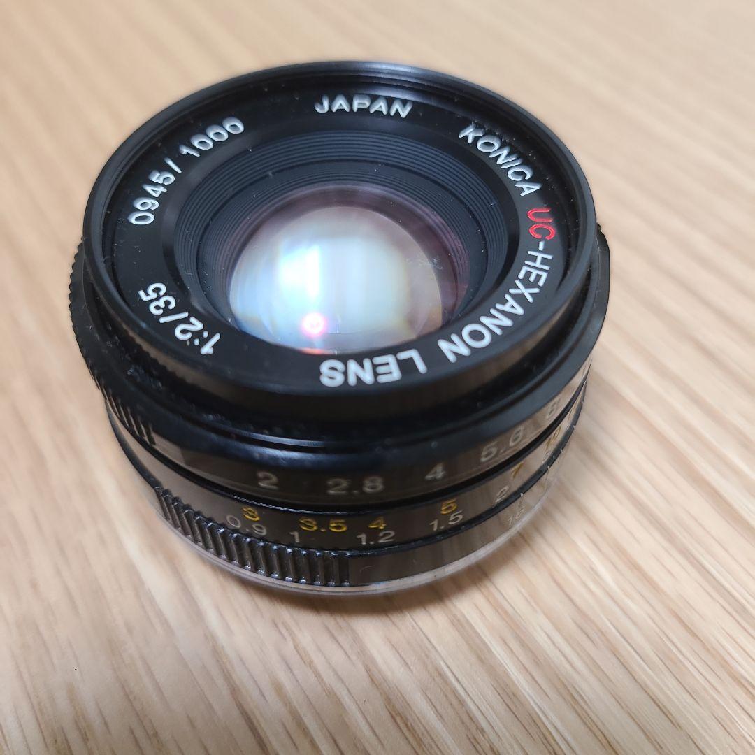Konica UC-HEXANON (L) 35mm F2 (黒鏡筒)