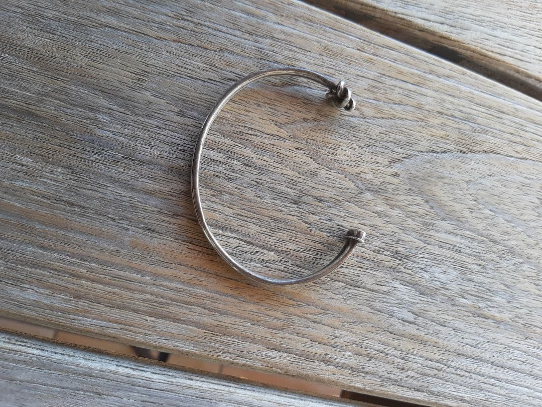 ジャムホームメイドシルバー925バングルSV925