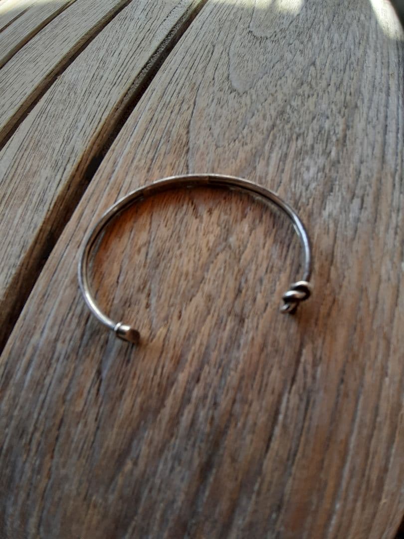 ジャムホームメイドシルバー925バングルSV925