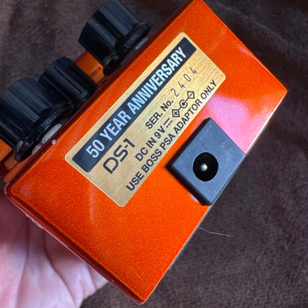 美品 正常動作品 BOSS DS-1 50TH YEAR ANNIVERSARY