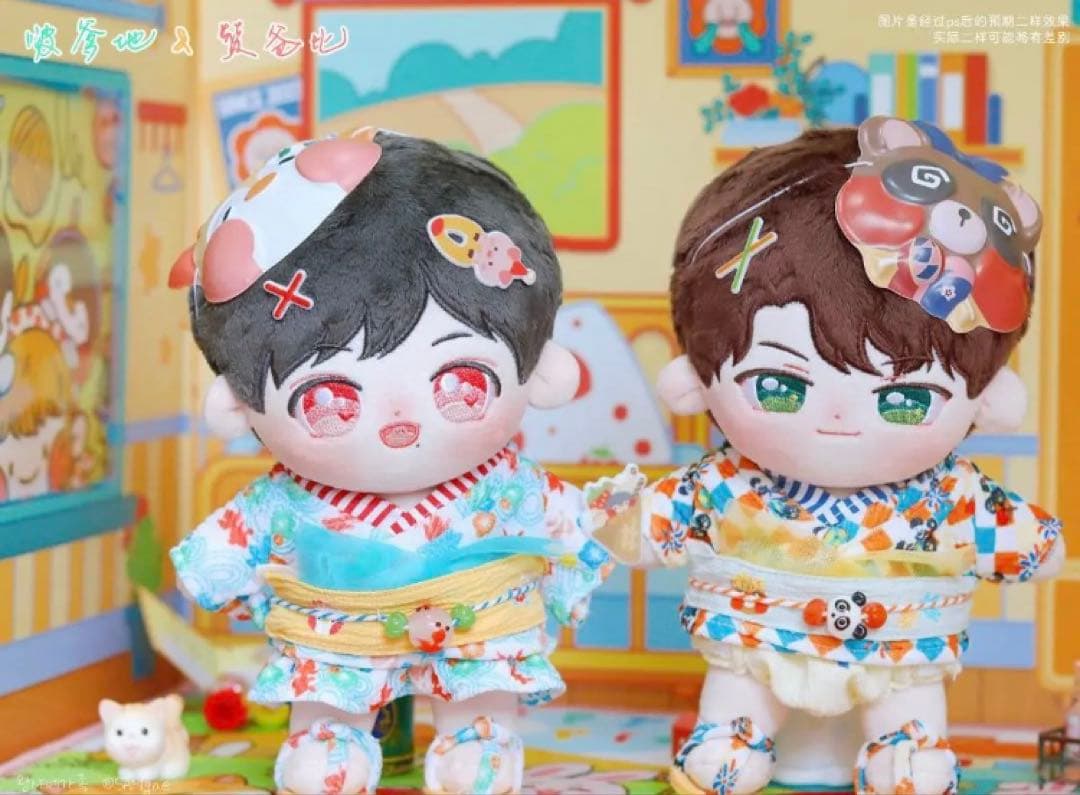 陳情令 博君一肖 bjyx 王一博 肖战 スオ ユエ 家族 ぬいぐるみセット