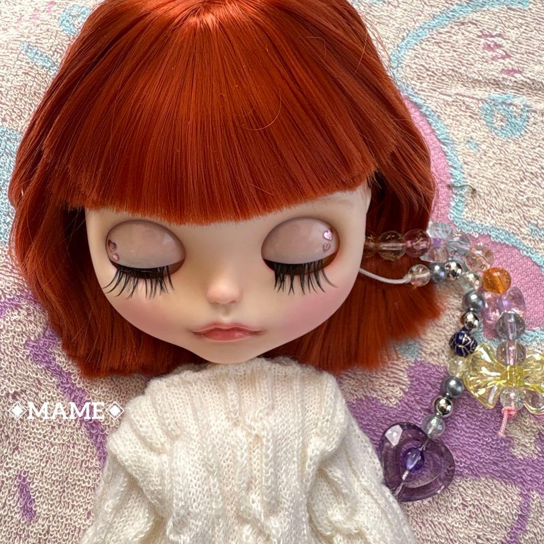 アイシードールカスタム ♡白肌・オレンジブラウン♡