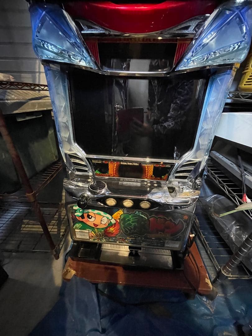 勝負だ!ドン パチスロ実機 実機 パチスロ 初代 緑ドン 不要機付き