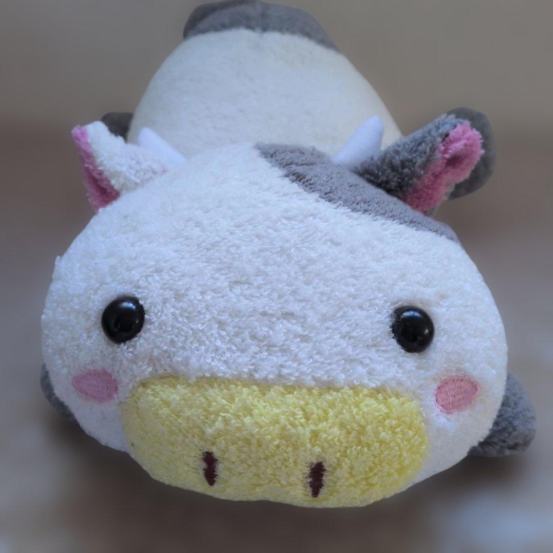 うし　牛　ぬいぐるみ　まつもと　きゅうてぃ　ふぁーむ　フリッカ
