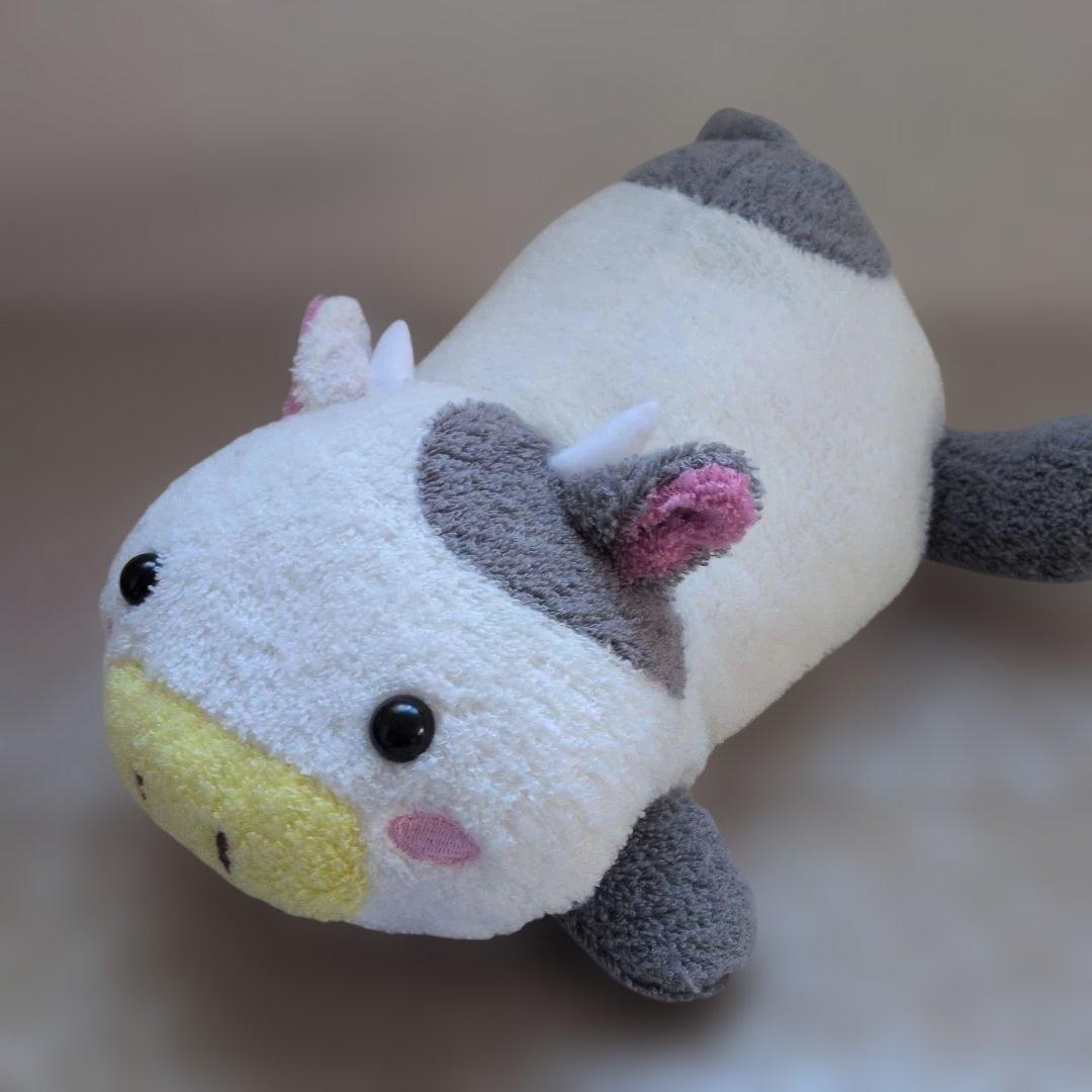 うし　牛　ぬいぐるみ　まつもと　きゅうてぃ　ふぁーむ　フリッカ