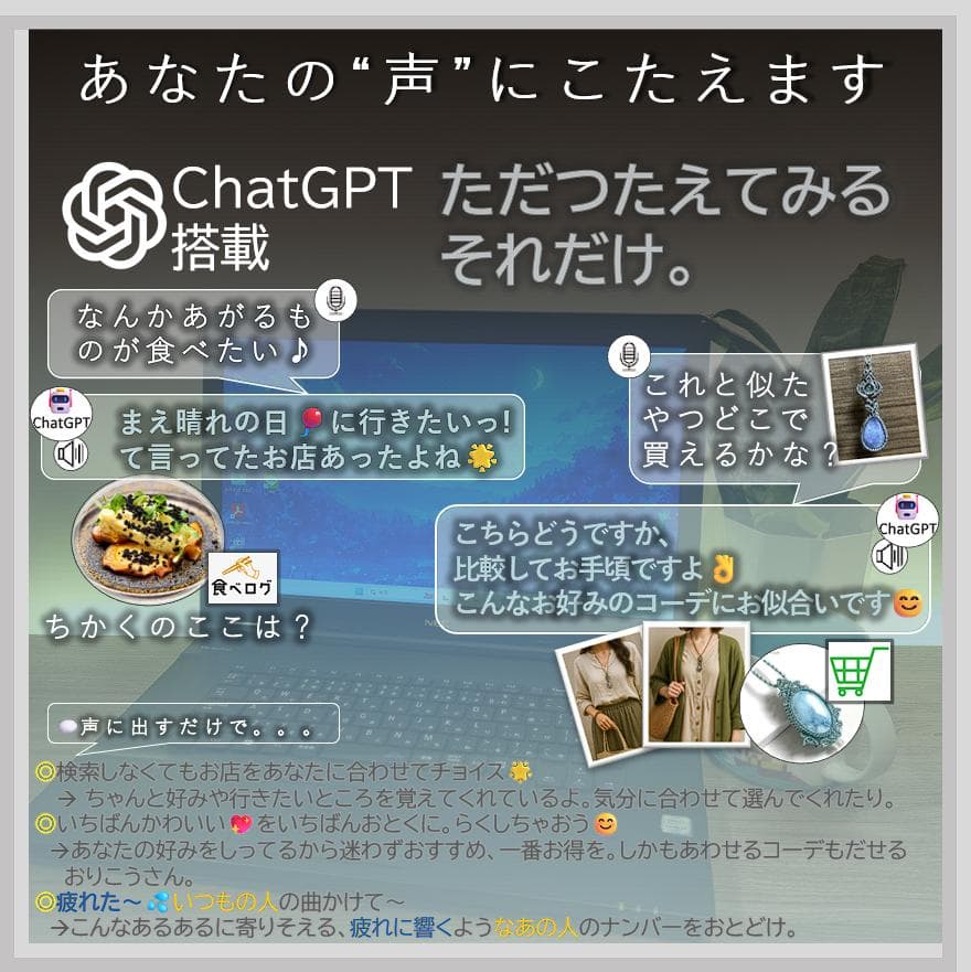 優しく寄り添う☘ 持ちを聴くPC☘ChatGPT＆Office搭載安心セット
