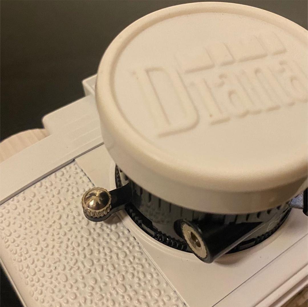 【レア】Lomo Diana mini ホワイト．グリーン　レザーケース付き