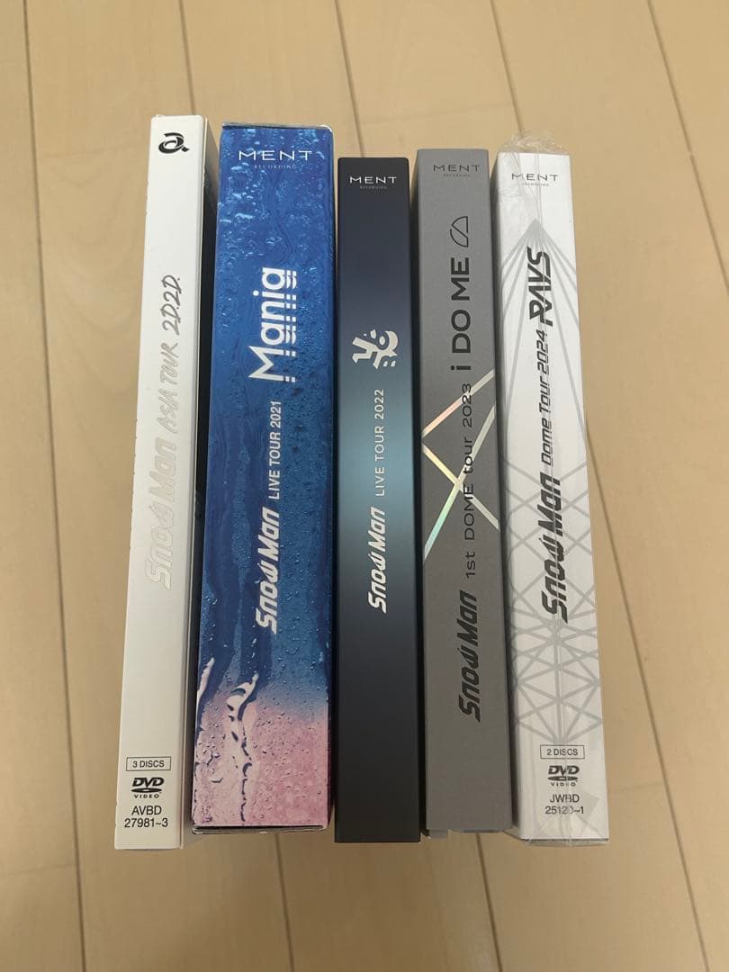  Man Live DVD セット