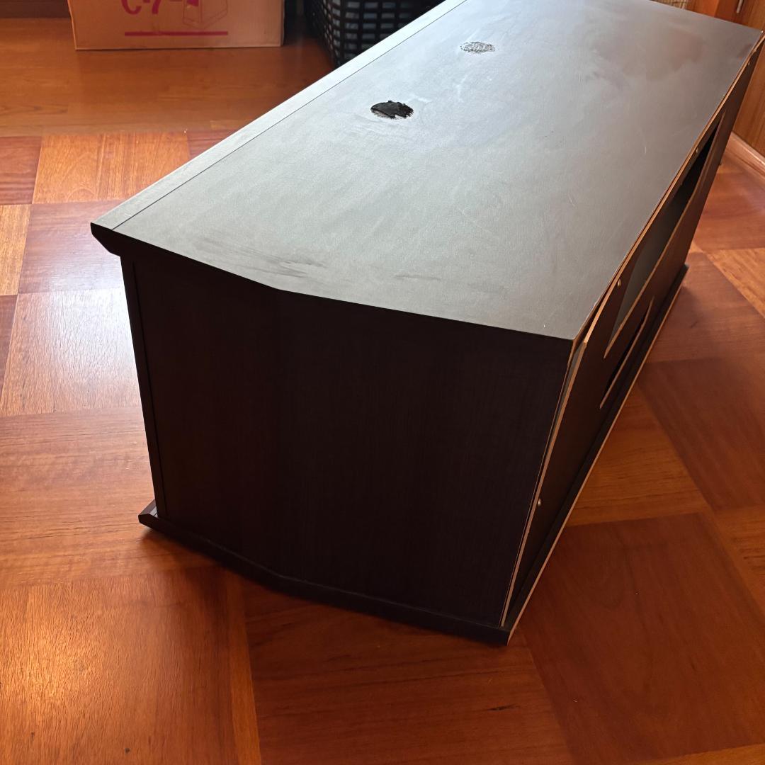 e75【TVボード】【訳あり】【テレビ】【家具】テレビボード　ブラウン