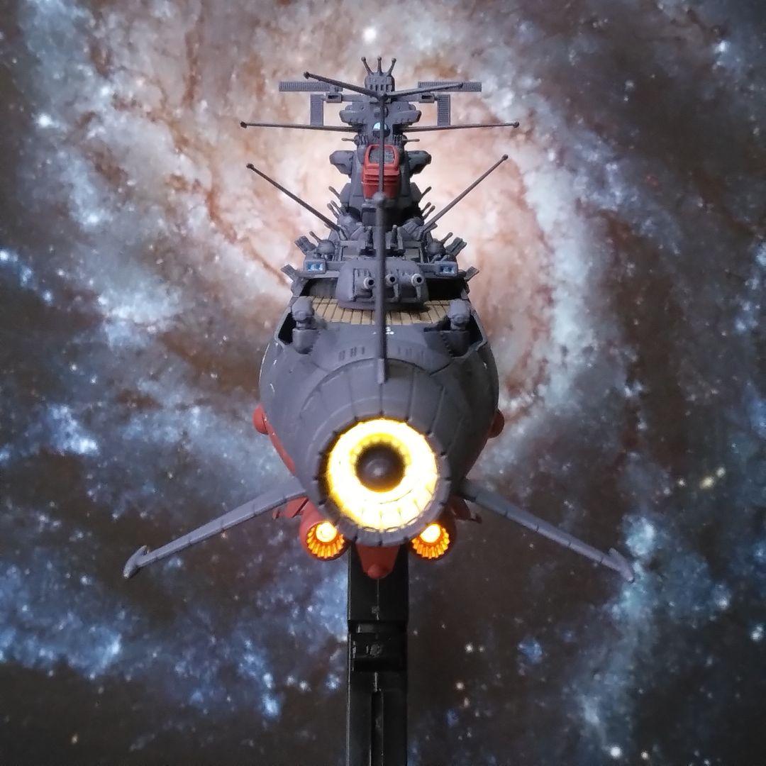 1/1000宇宙戦艦ヤマト3199 LED発光全塗装完成品