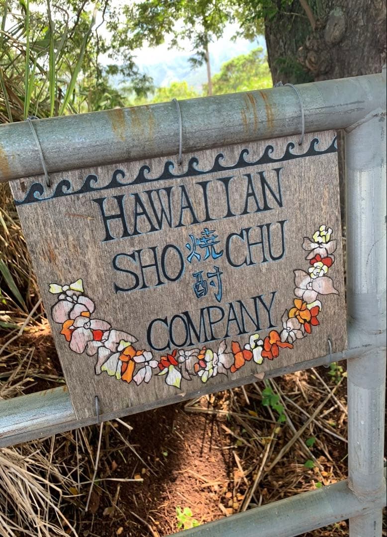 【希少ボトル】浪花 × ハワイ 限定焼酎 バンザイストロング 2019