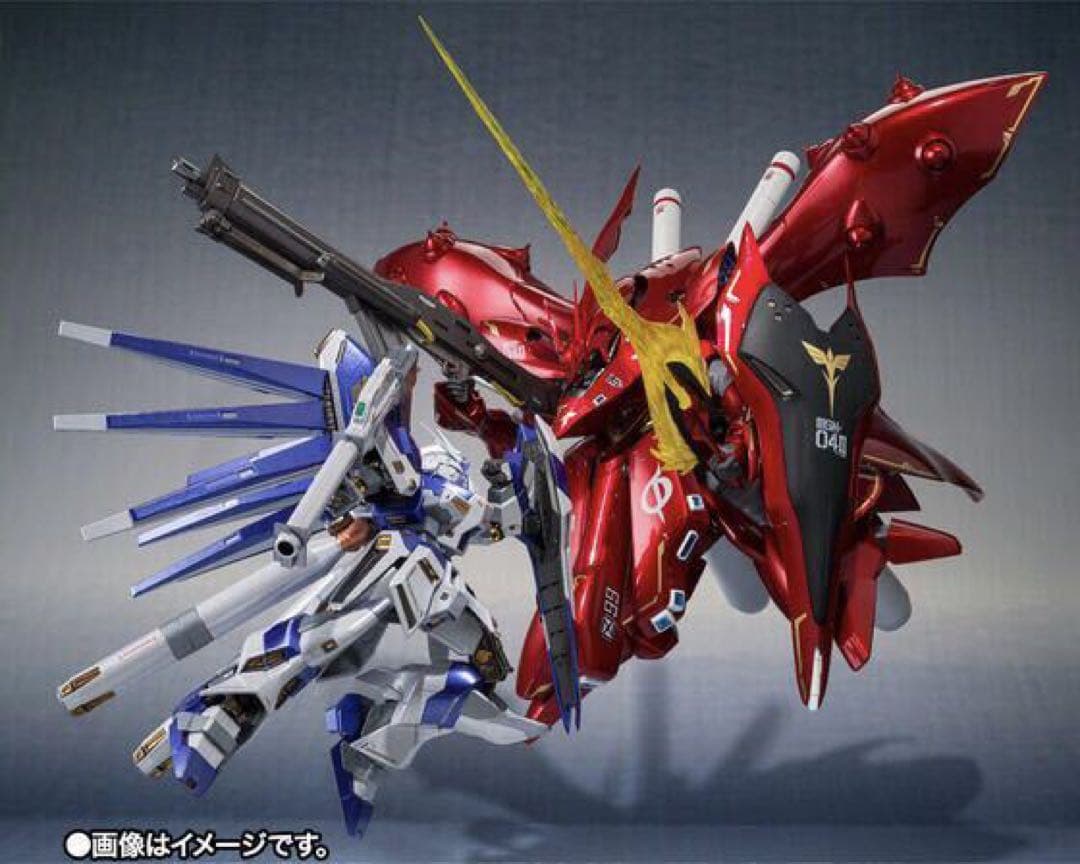 【未開封】 メタルロボット魂Hi-νガンダム & ロボット魂 ナイチンゲール
