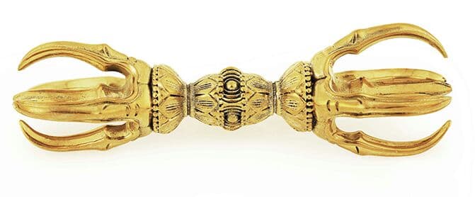 チベット仏教法器 真言宗 セット 鐘 金剛盤 独鈷杵 三鈷杵 五鈷杵 真鍮製