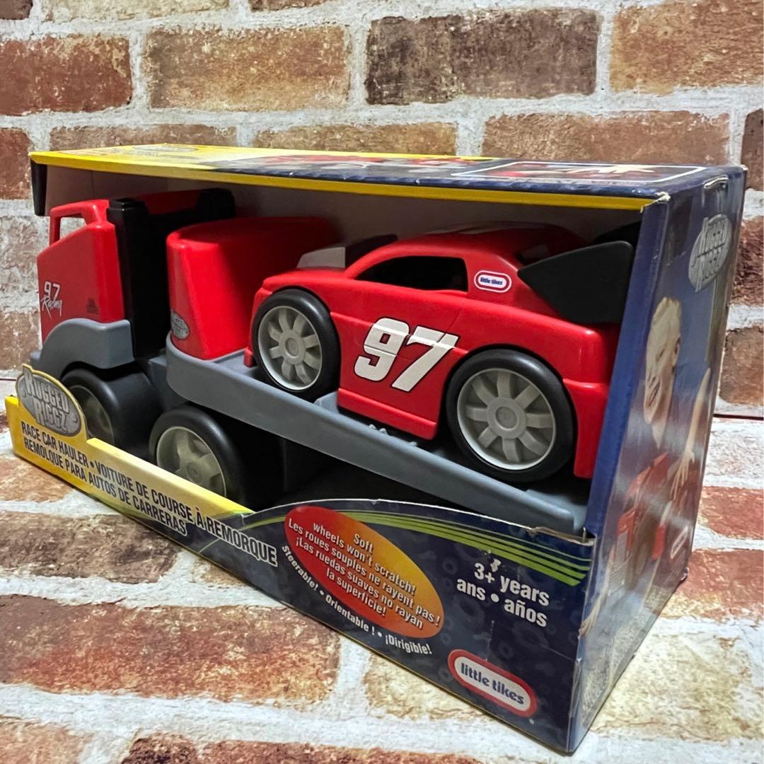 リトルタイクスRUGGED RIGGZ レースカー運搬車&ミニカーセット