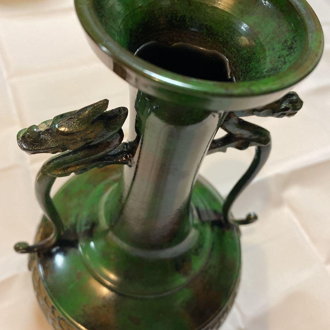 高岡銅器　花瓶　希少