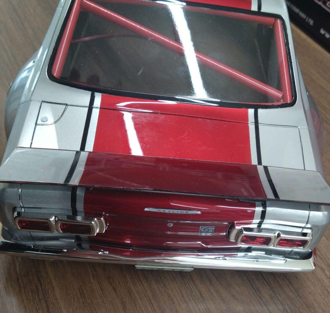 GTR シルバー/レッド エアロパーツ付き