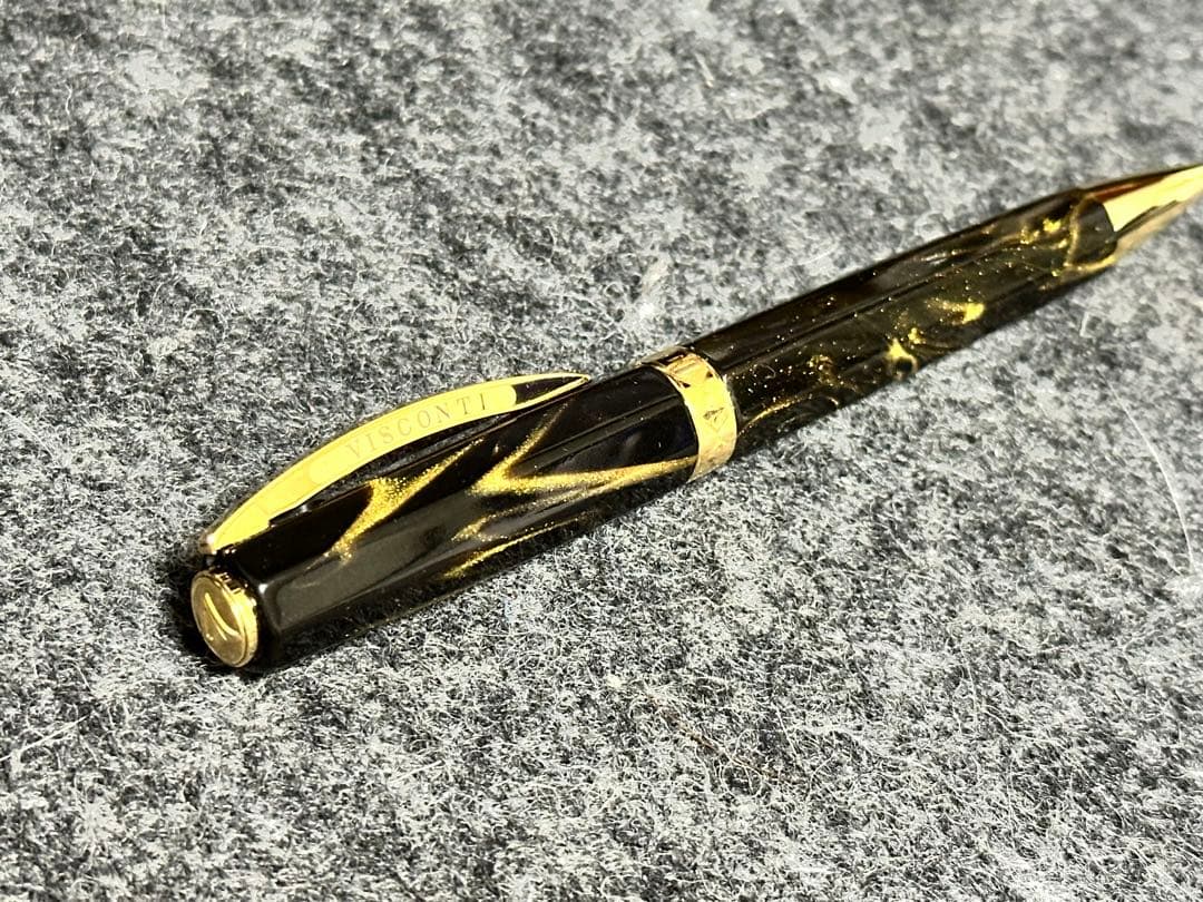 ビスコンティ　ボールペン　メディチ　ゴールデンブラック