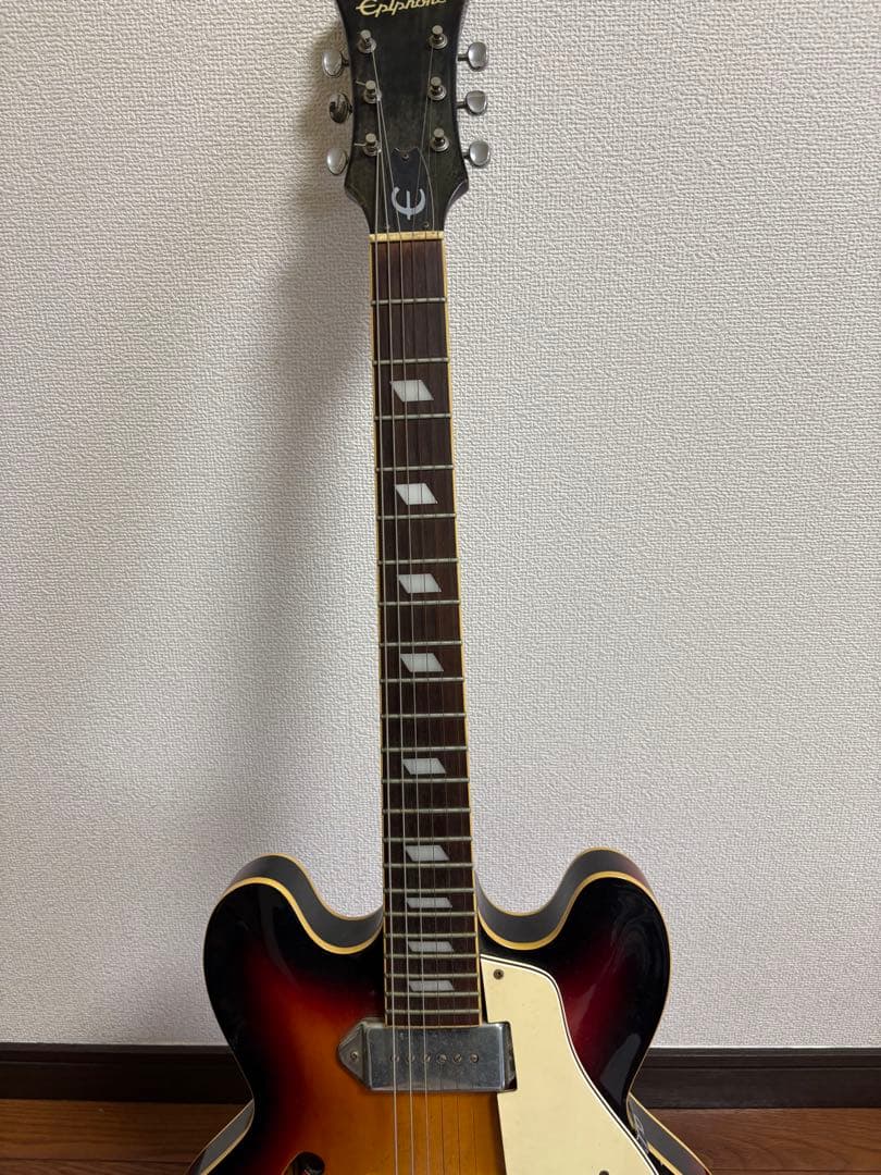 。【ジャンク品】エピフォン　Epiphone casino vc ギター　楽器