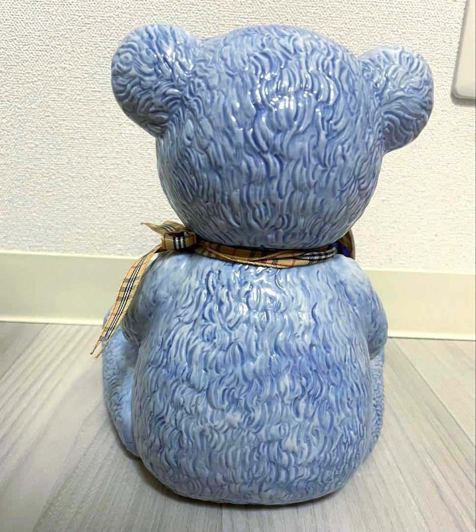 テディデキャンタ　Ayame ブランデー 飾り ボトル 青　ブルー　シャンパン