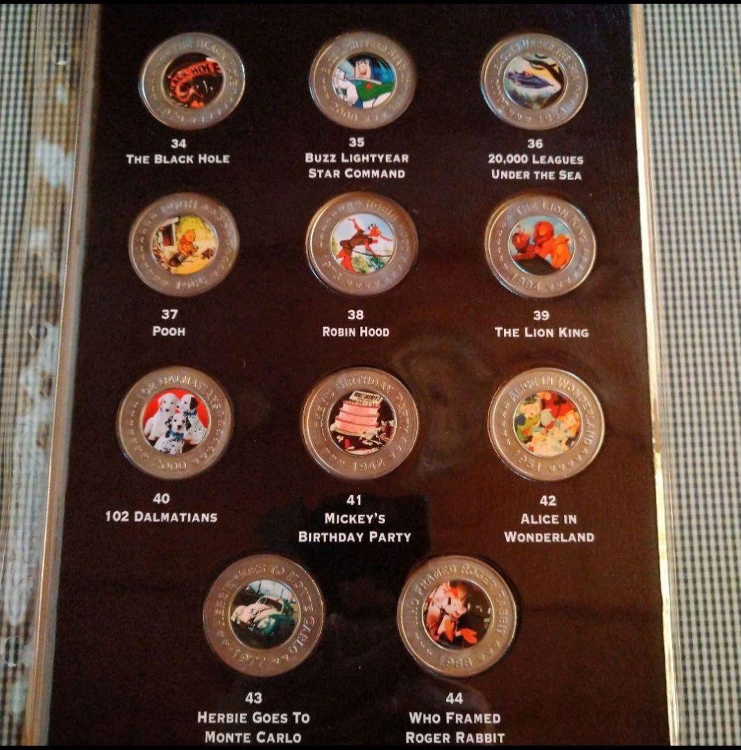 ディズニーTHE DISNY DECADES  COINS 51枚セット