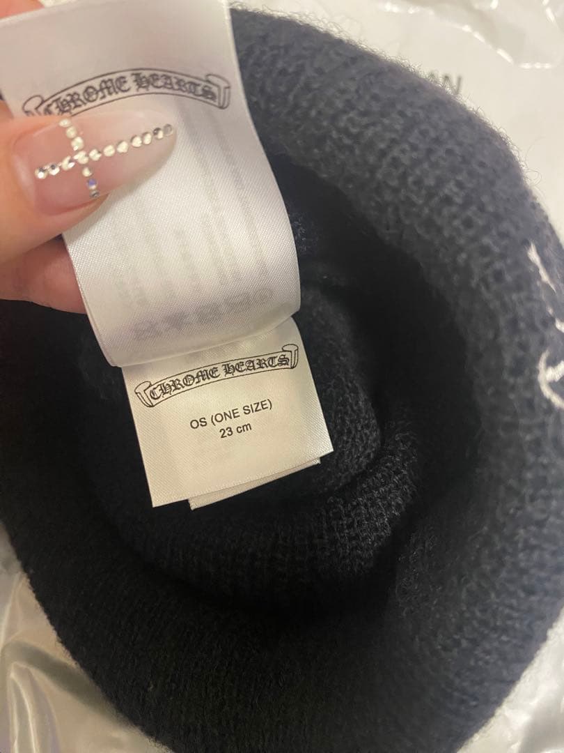 Chrome heartsクロムハーツ　ニット帽 ビーニー