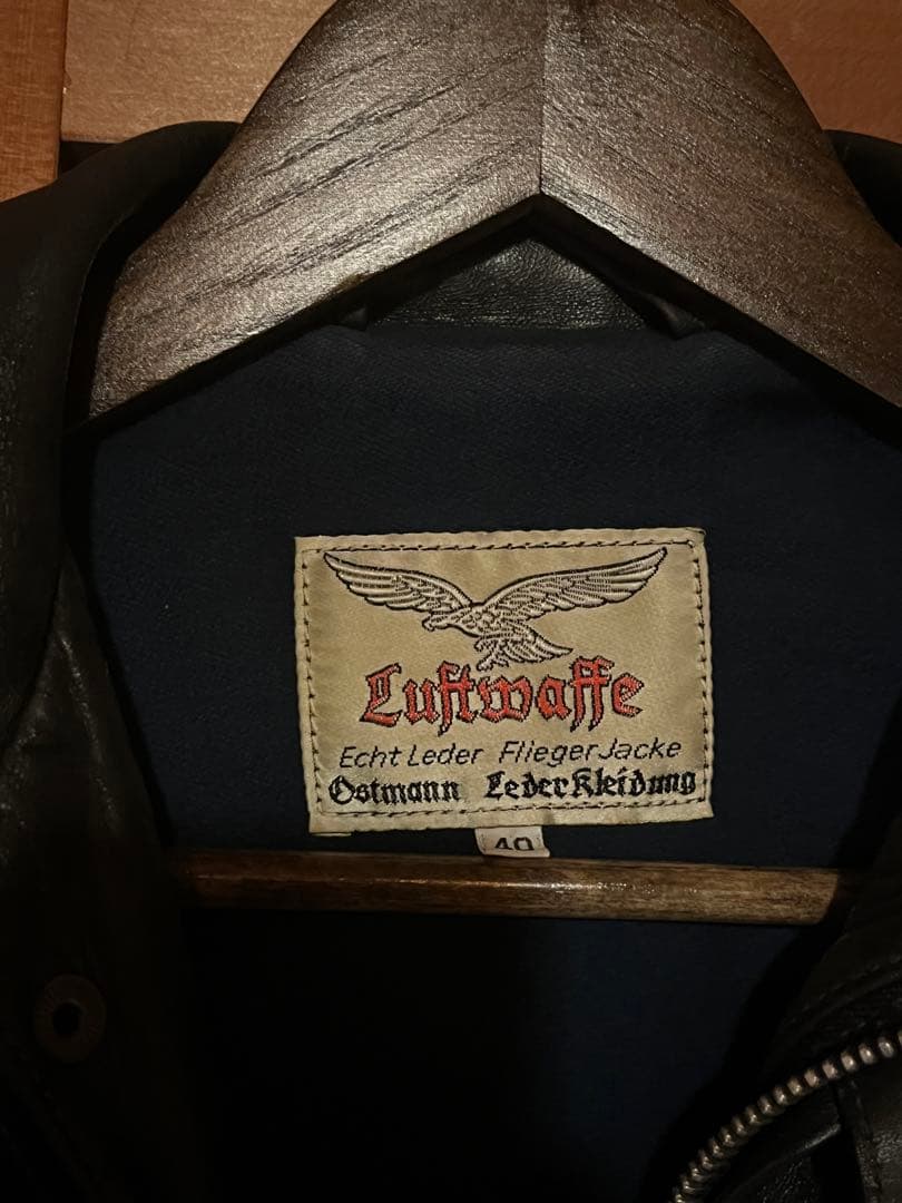 d*7様 Eastman Luftwaffe フライトジャケット　サイズ40