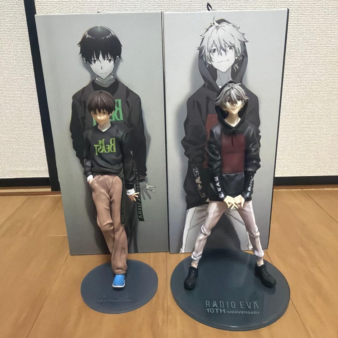 RADIO EVA フィギュア 渚カヲル ＆ 碇シンジ 2体セット 箱おまけあり
