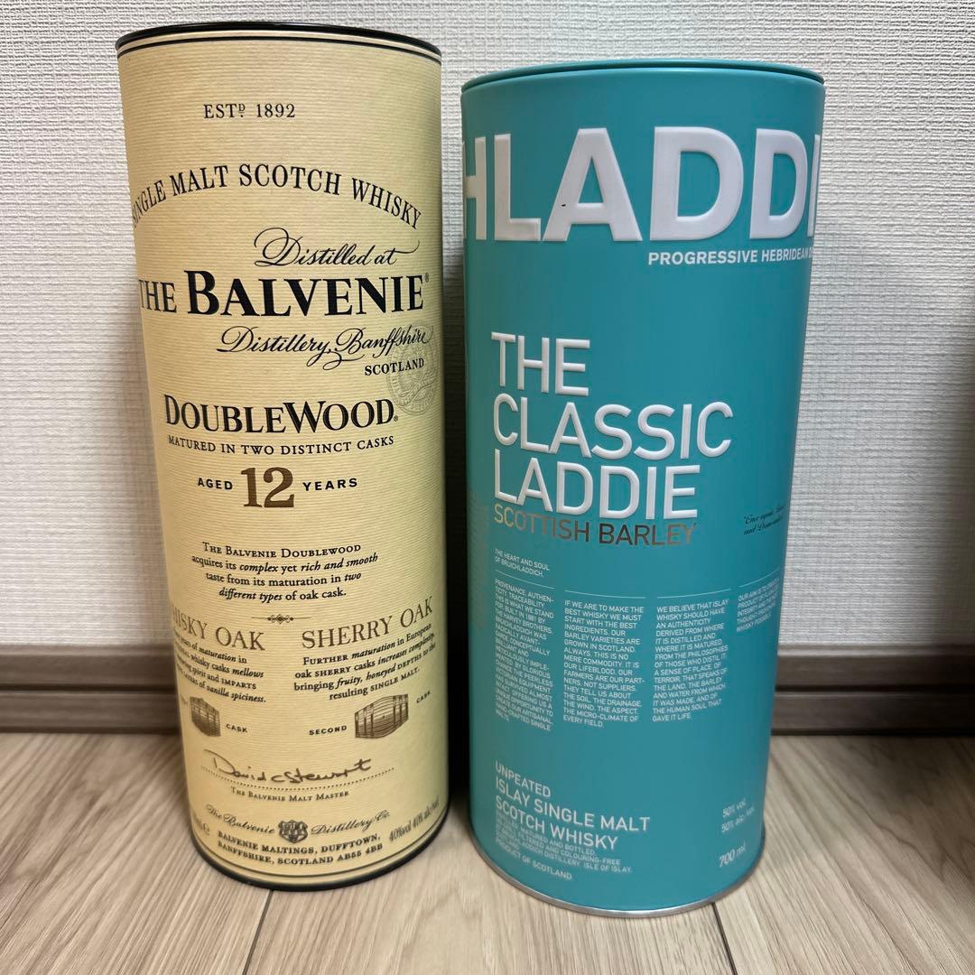 ヘ*ラ様 バルヴェニー12年 & ブルックラディクラシックラディ2本セット