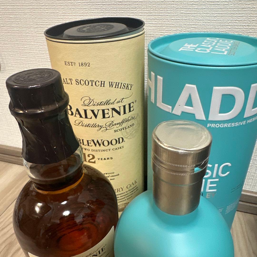 ヘ*ラ様 バルヴェニー12年 & ブルックラディクラシックラディ2本セット