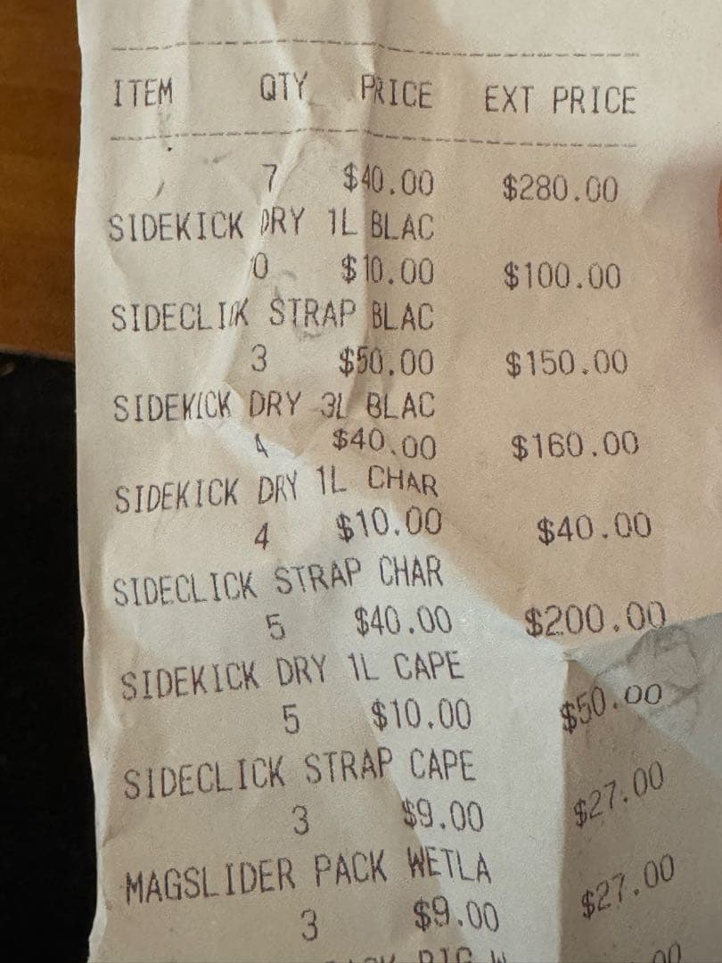 YETI（イエティ） 1L サイドキックドライ ギアケース ウエストポーチ　旅行