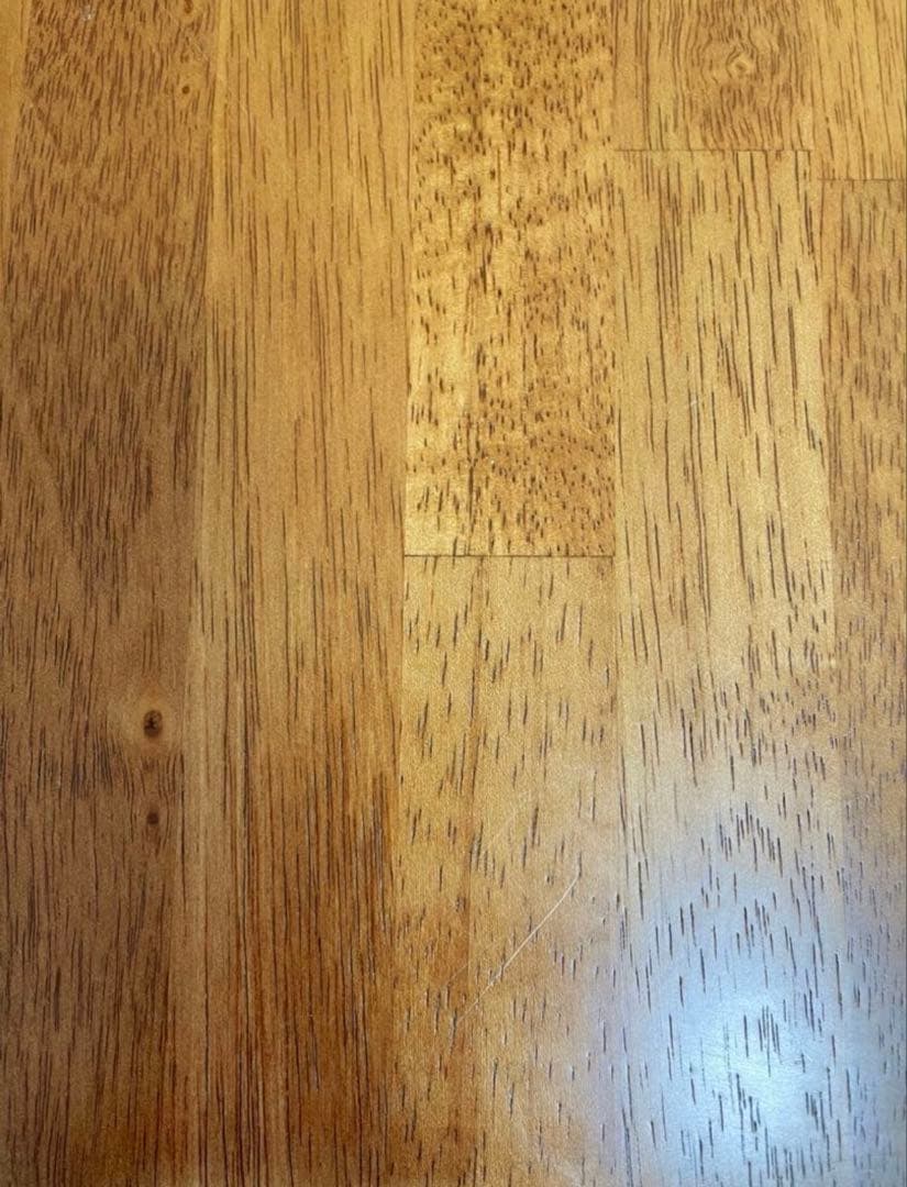 THE TABLE ラバーウッドチークブラウンkanademono