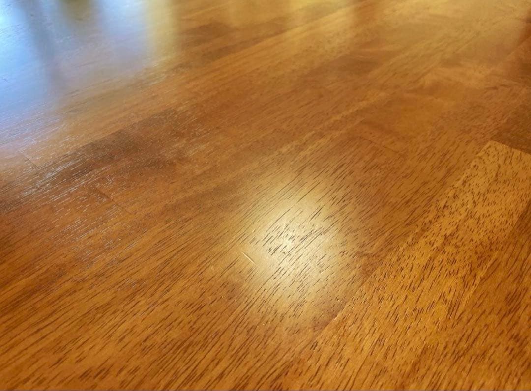 THE TABLE ラバーウッドチークブラウンkanademono