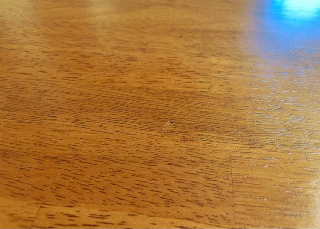 THE TABLE ラバーウッドチークブラウンkanademono