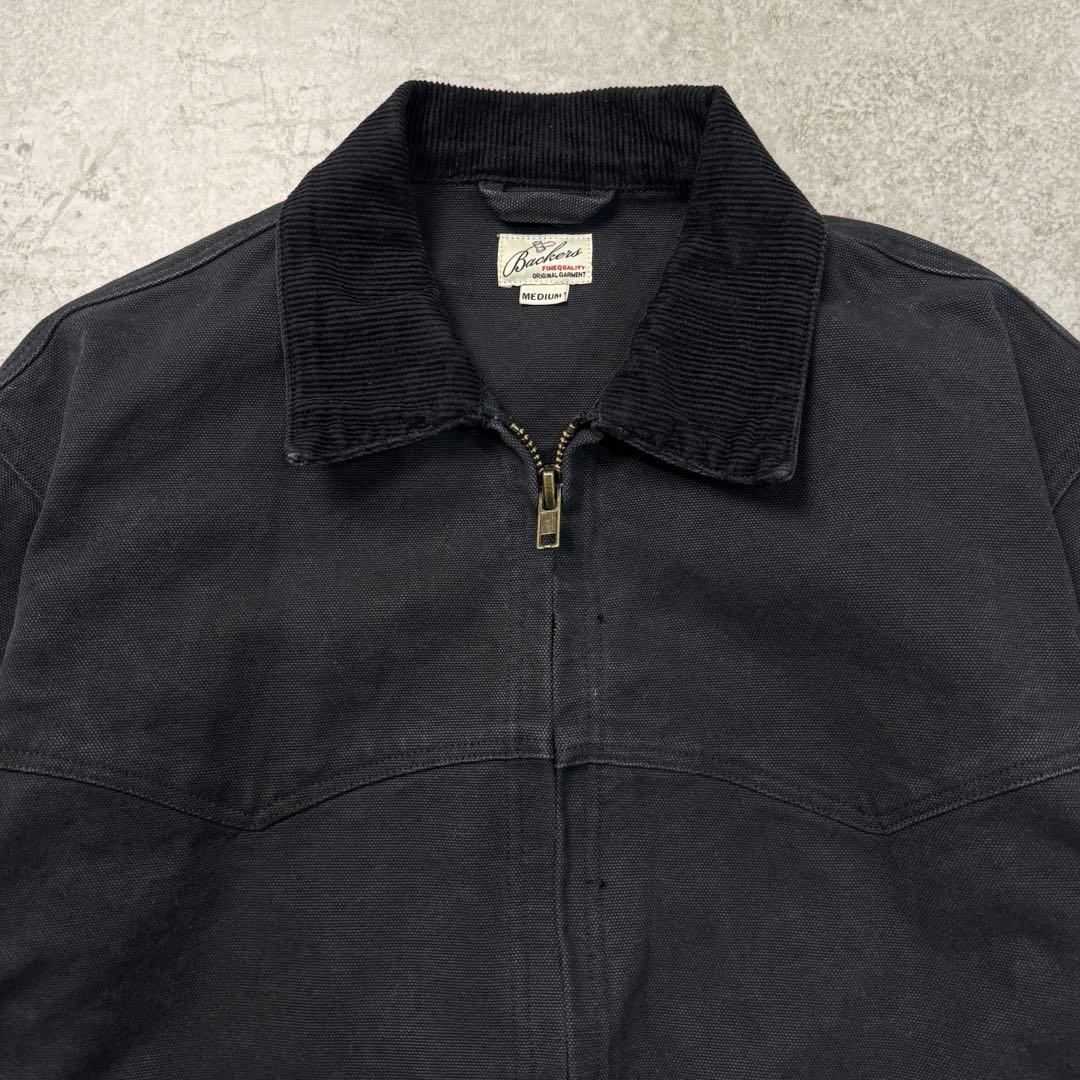 人気■Backers バッカーズ【M】サンタフェジャケット ダック ブラック