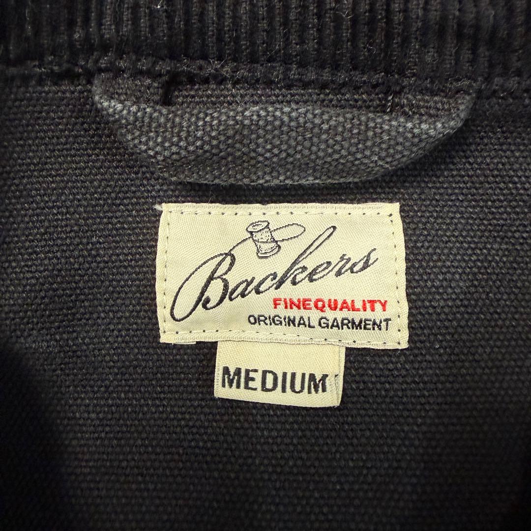 人気■Backers バッカーズ【M】サンタフェジャケット ダック ブラック