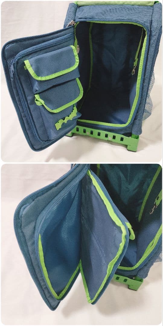 ZUCA ズーカ スポーツバッグ インディゴ 座れるキャリーケース