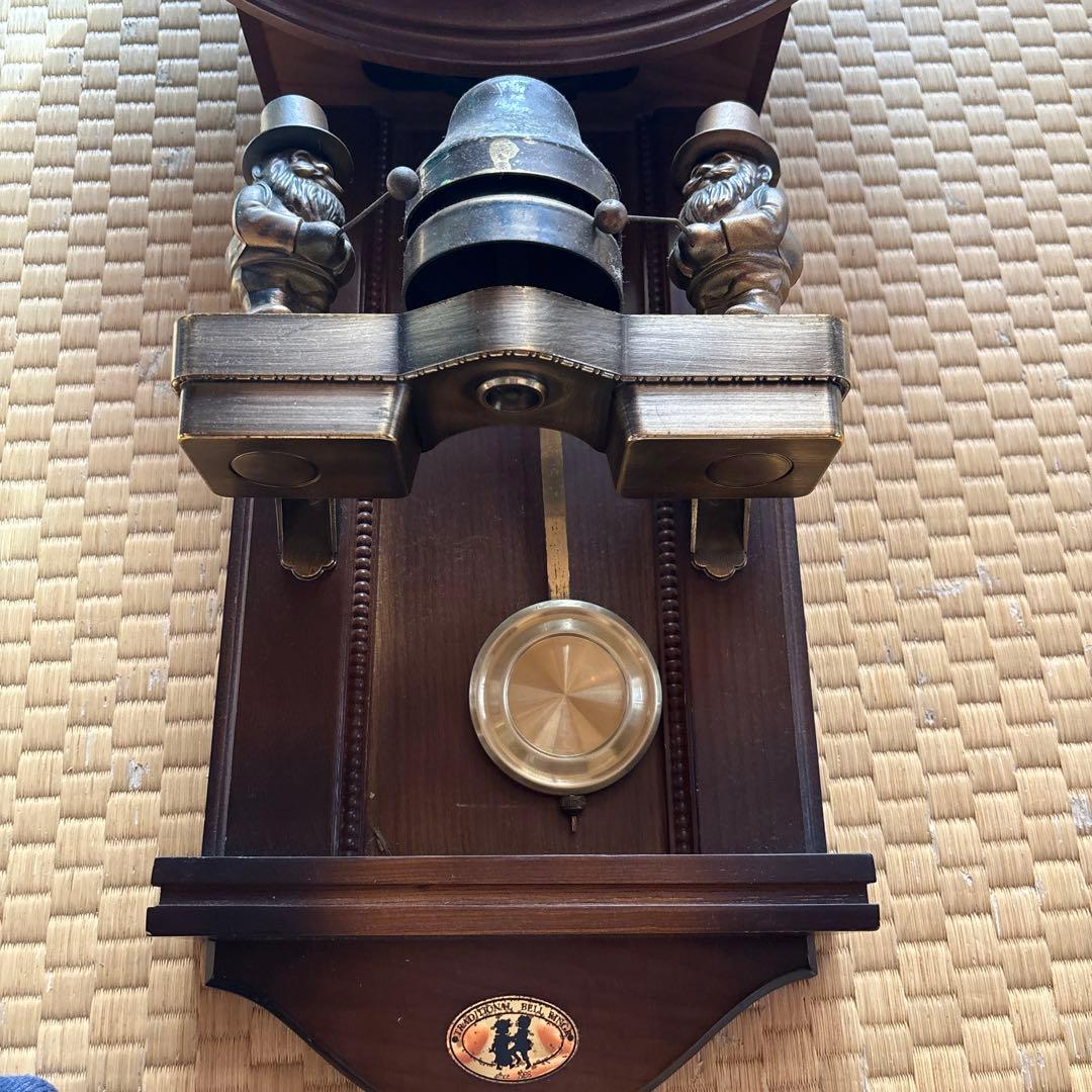 ☆希少　リズム時計　スモールワールド 　掛け時計　SUMO