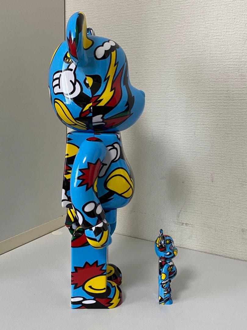 ベアブリック/Grafflex Arts/400%/限定/100%/セット/箱付