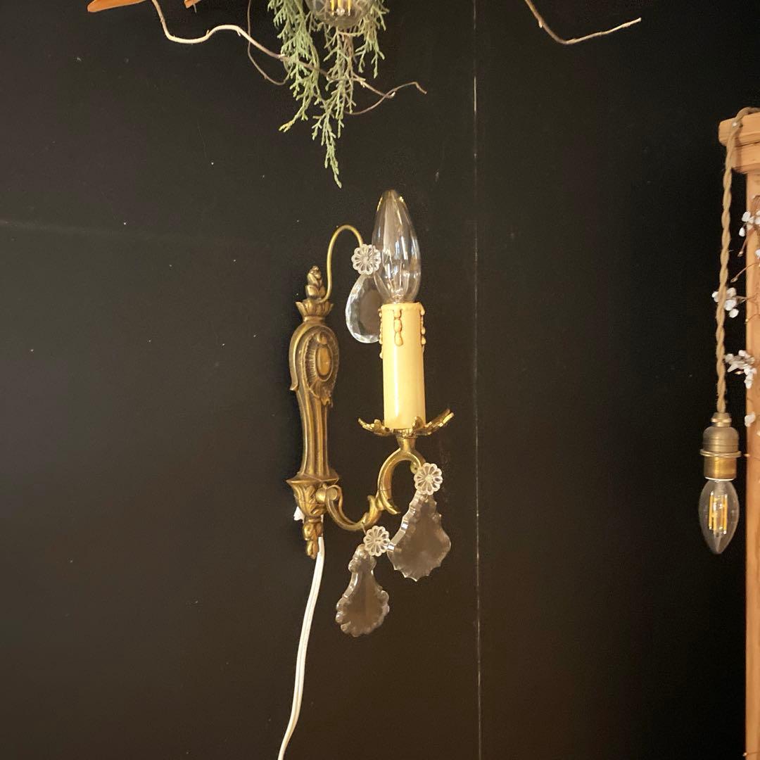 フランスアンティーク　ウォールランプ　1灯照明　A