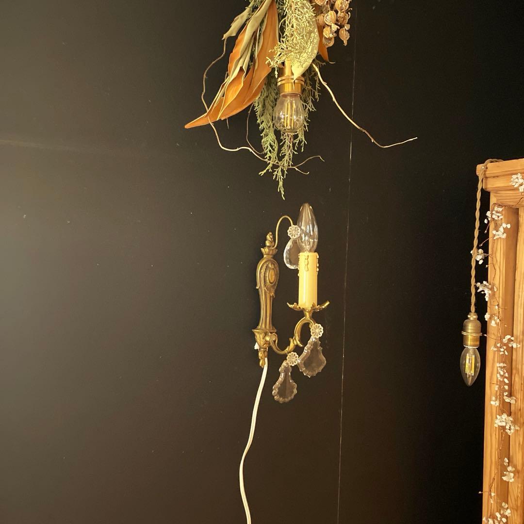 フランスアンティーク　ウォールランプ　1灯照明　A