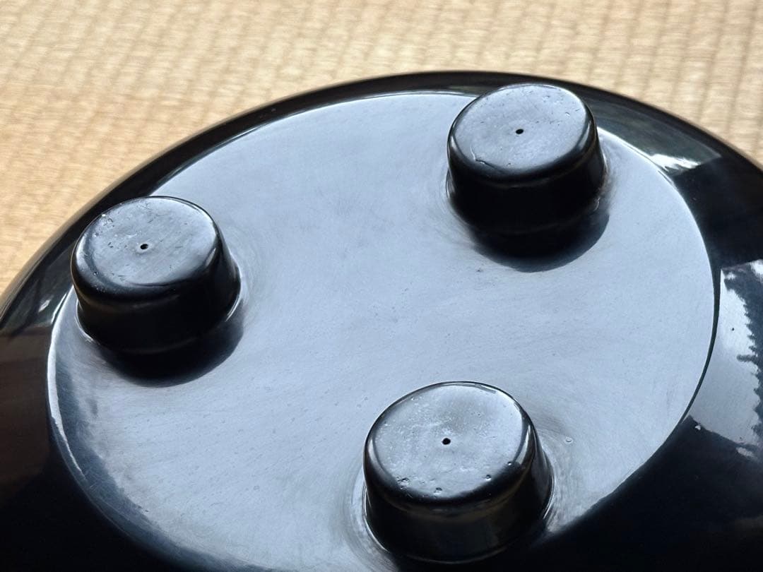 黒色 漆器 風炉