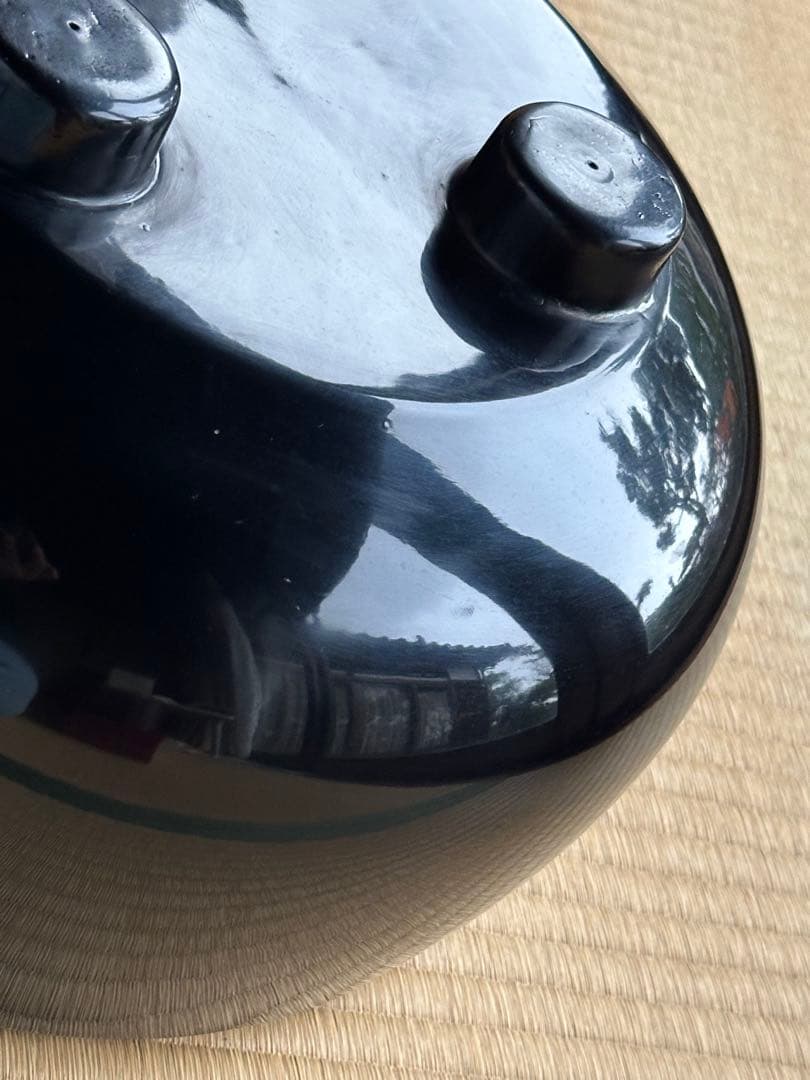 黒色 漆器 風炉