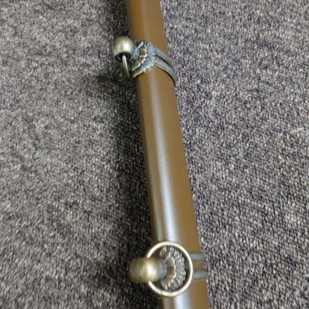 V.ROAD　模造刀　軍刀　尾形刀剣陸軍小刀軍茶柄・軍茶木鞘　 保存袋付き