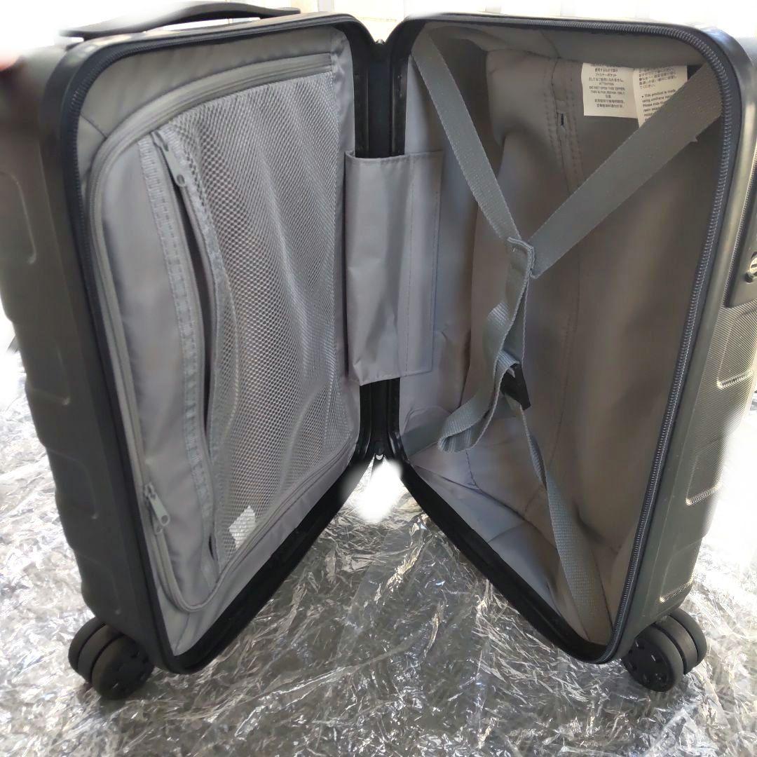 美品 無印良品 バーを自由に調整 キャリーケース ハードキャリー