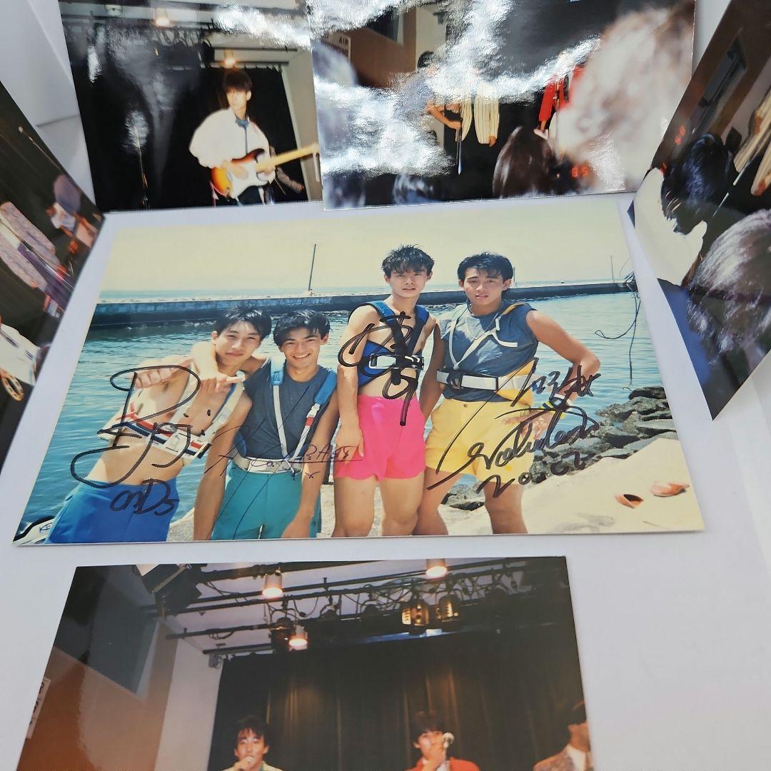 TUBE THE TUBE 1985年　当時　生写真サイン入り