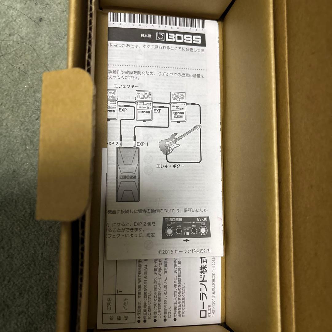 ギター BOSS EV30