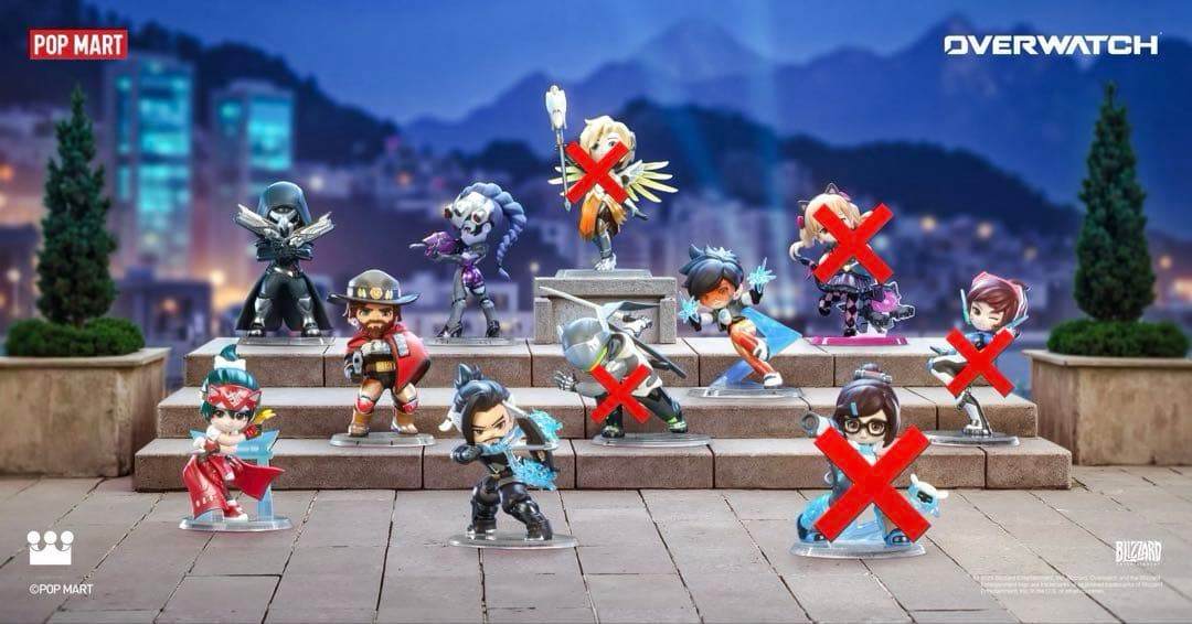 POPMART オーバーウォッチ overwatch2 ポップマート